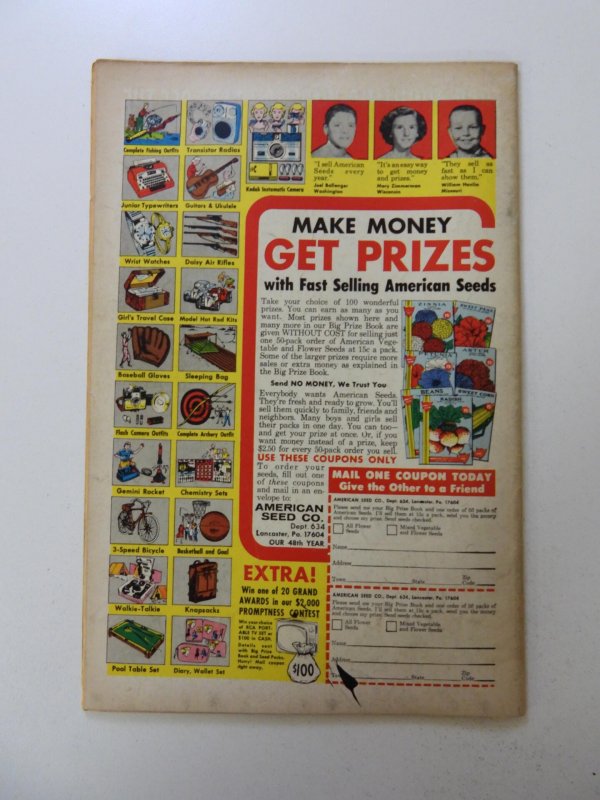 Showcase #61 (1966) FN- condition ink back cover