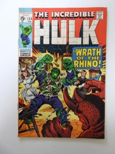 The Incredible Hulk #124 (1970) VF- condition