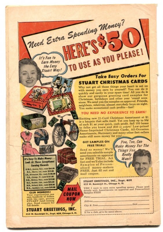 Space Adventures #7  1953 - Charlton  -G+ - Comic Book