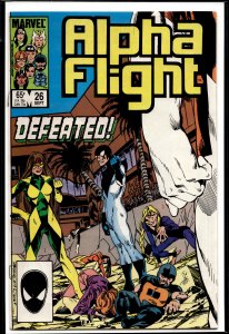 Alpha Flight #26 (1985) Alpha Flight