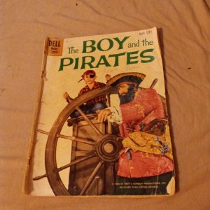 Boy and the Pirates Dell Movie Classic 1117 four color comics 1960 Silver Age 