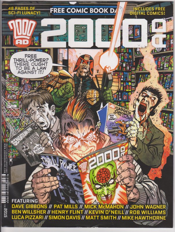 2000 AD Free Comic Book Day issue