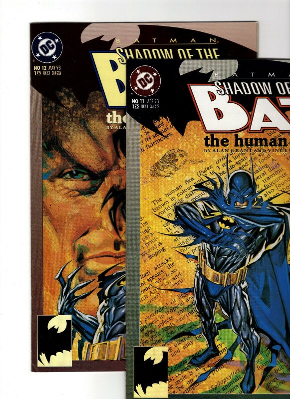 Batman: Shadow of the Bat #11 and #12 (DC Comics, 1993) 