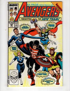 The Avengers #300 (1989) KANG! BLACK KNIGHT! STEVE ROGERS! / ID#017