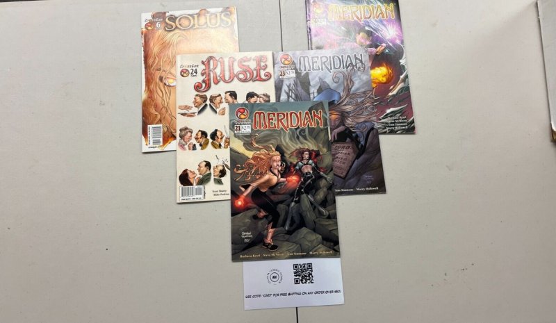 6 Crossgen Comics Ruse #24 Solus #6 Meridian #15 21 23 24 84 JW12