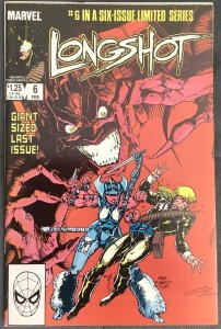 Longshot Limited Series #6 (1986, Marvel) VF/NM