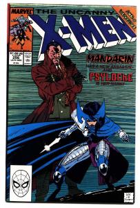 Uncanny X-Men #256 comic book-marvel first new Psylocke-1989.