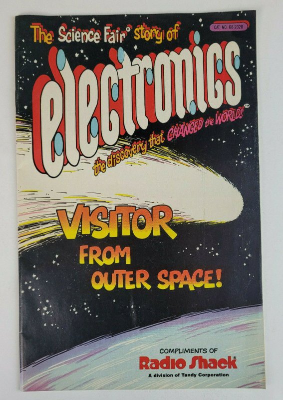 Radioshack Fall 1985 Science Fair of Electronics Outer Space Comic Book - FN