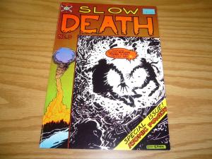 Slow Death #9 VF- last gasp GREG IRONS tim boxell DANGER OF NUCLEAR POWER 1978