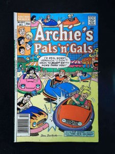 Archie'S Pals 'N' Gals #201  Archie Comics 1988 Fn- Newsstand