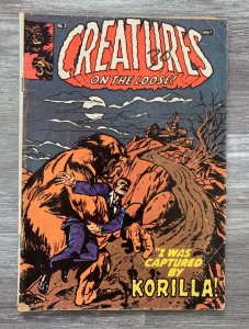 1980 CREATURES ON THE LOOSE #3 GD 2.0 Captured by Korilla