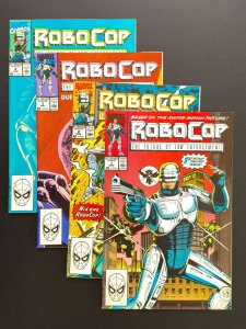 RoboCop #1-4 (1990) - [Lot 4bks]  - 1st Comic Based on movie - VF+