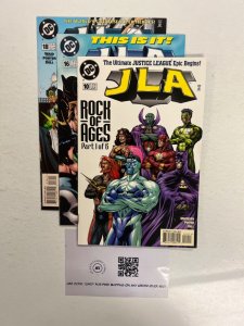 3 JLA DC Comic Books # 10 16 18 Joker Superman Wonder Woman Robin 42 JS44