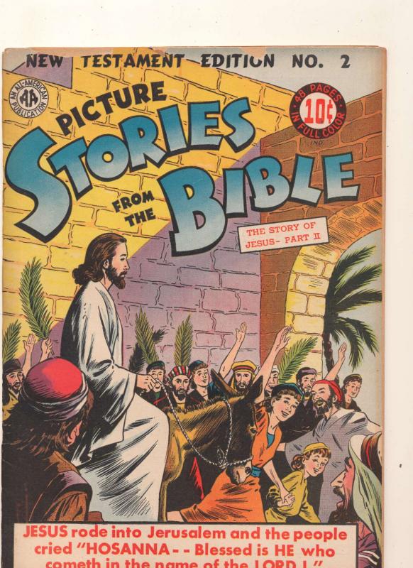 Picture Stories from the Bible: New Testament Edition #2, VG- (Actual scan)