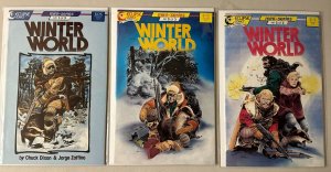 Winterworld set #1-3 Eclipse 3 different books 8.0 VF (1987 to 1988)
