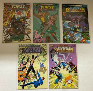 First Adventures set #1-5 First Publishing 5 different books 8.0 VF (1985-'86) 