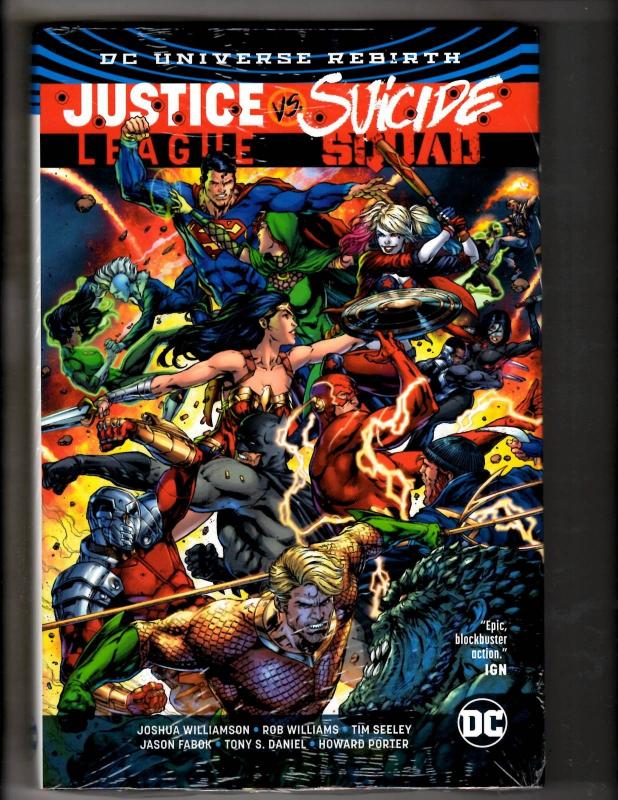 Justice League Vs. Suicide Squad SEALED DC Graphic Novel Comic Book Batman J297