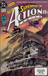 Action Comics #655 VG; DC | low grade comic - save on shipping - details inside