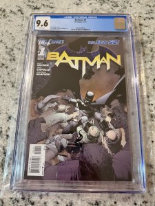 Batman # 1 CGC Graded 9.6 New 52 DC Comic Book 2011 1st Print JH23