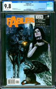 Fables #1 Alex Maleev Variant DC/Vertigo 2002 CGC 9.8