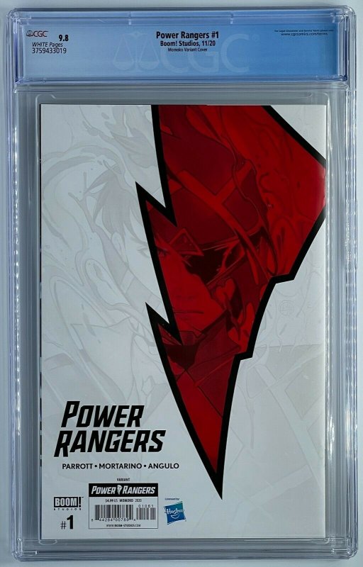 Power Rangers #1 | Peach Momoko 1:25 Ratio Variant | CGC 9.8