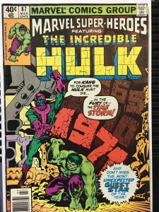 Marvel Super-Heroes #87 Newsstand Edition (1980)