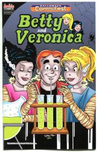 BETTY and VERONICA #1 Halloween ashcan, Promo, 2014, NM, more ARCHIE in store
