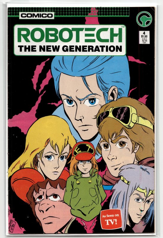 Robotech: The New Generation #4 (1985) Robotech