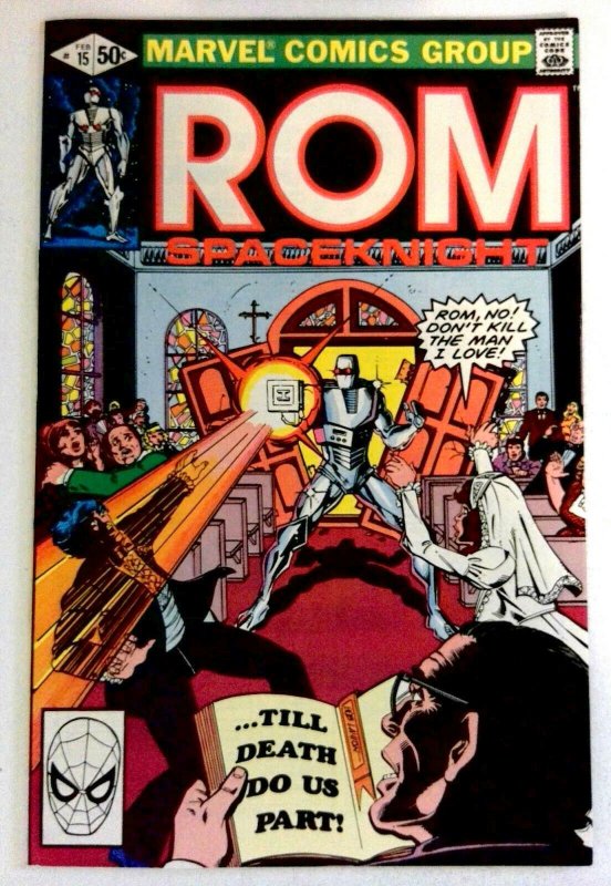 Rom #15 Marvel 1981 VF+ Bronze Age Comic Book 1st Print