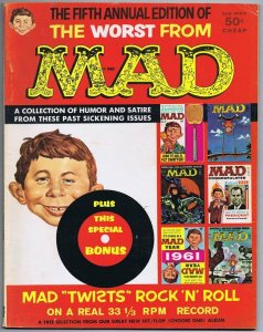 ORIGINAL Vintage 1962 5th Annual Worst From Mad Magazine (no record)