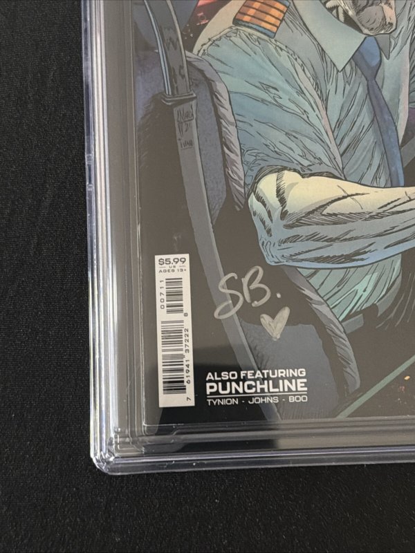 Joker #7 2021 Cgc 9.8 Gold Signed Sweeney Boo