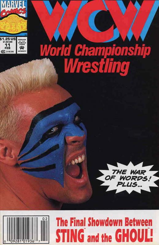 WCW World Championship Wrestling #11 (Newsstand) FN; Marvel | save on shipping - 