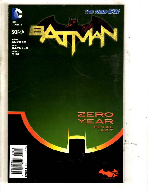 Batman # 30 FN/VF DC Comic Book Riddler Robin Gotham Joker Catwoman Ivy J321