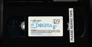 Dogma VHS  Director/Comic Book writer Kevin Smith's Controversial Movie !