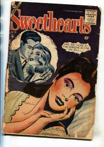 SWEETHEARTS #29--1955--CHARLTON--Romance--comic book--classic cover