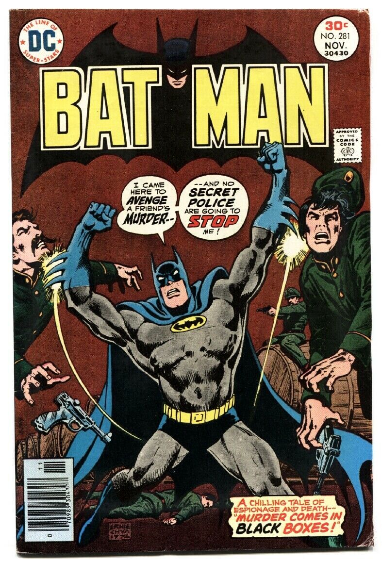 BATMAN #281-1976-DC-Bronze Age comic-KGB cover VF