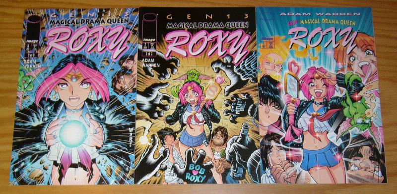 Gen 13: Magical Drama Queen Roxy #1-3 VF/NM complete series  all warren variants