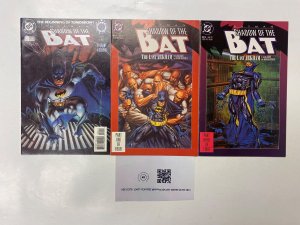 3 Shadow of the Bat DC comic book #0 1 3 67 KM9