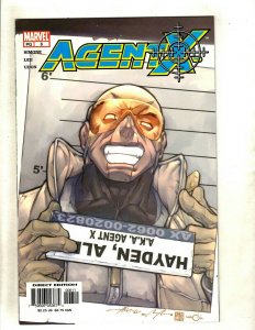 Lot Of 7 Agent X Marvel Comic Books # 1 2 3 4 5 6 7 Deadpool X-Men Cable RP6