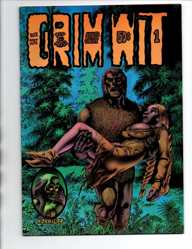 Grim Wit #1 - Corben - Horror - Underground - Rip Off - 1972 - VF