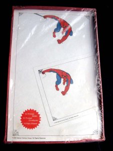 SPIDER-MAN 1978 STATIONERY BOXED SET MINT/SEALED