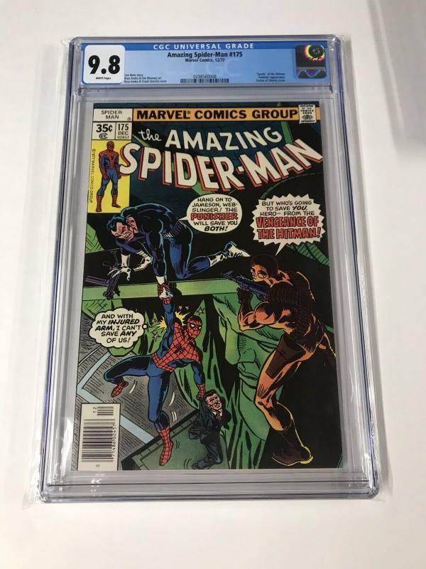 Amazing Spider-man 175 Cgc 9.8 White Pages Bronze Age Marvel