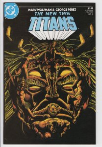 NEW TEEN TITANS #5(2nd) - 8.5, WP - Trigon