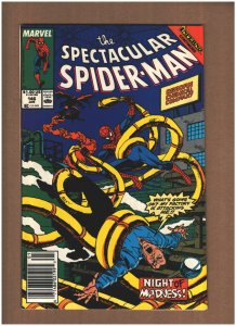 Spectacular Spider-man #146 Newsstand Marvel Comics 1989 INFERNO VF 8.0