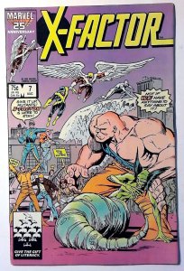X-Factor #7 (1986) Marvel Comics 1st Print Comic Book