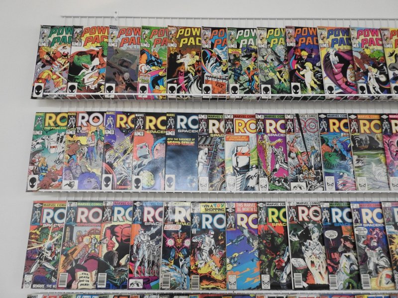 Huge Lot 180+ Comics W/ Iron Man, Rom, Power Pack, +More! Avg VG+ Condition