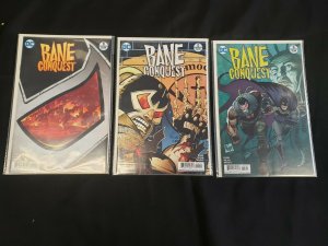 BANE CONQUEST 10PC (VF/NM) ISSUES #1-10, BAGGED & BOARDED, CATWOMAN 2017-18 