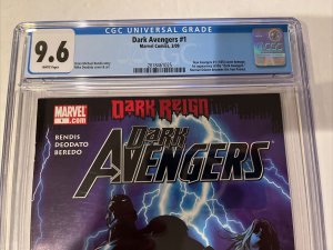 Dark Avengers (2009) # 1  (CGC 9.6 WP)| 1st App Dark Avengers
