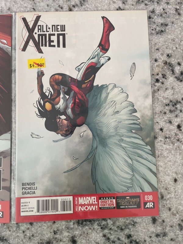 2 All New X-Men Marvel Comic Books # 30 31 NM Wolverine Hulk X-Force 11 J838