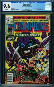 Champions #15 (1977) CGC 9.6 NM+